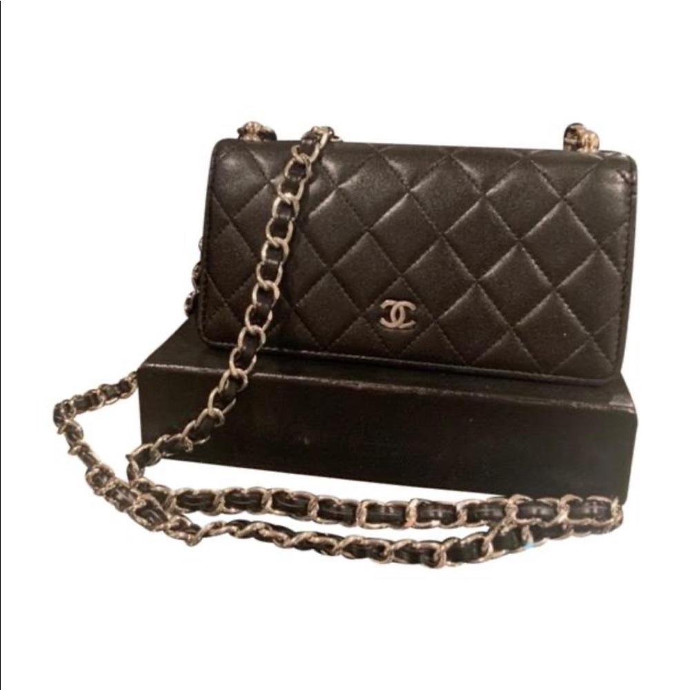 Chanel Matalasse Wallet on Chain